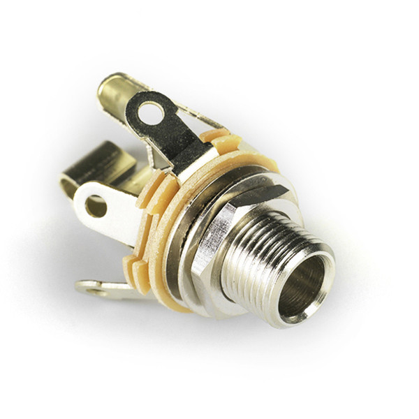 SWITCHCRAFT® L12B INPUT JACK 1/4" 6.35mm STEREO LONG THREADED