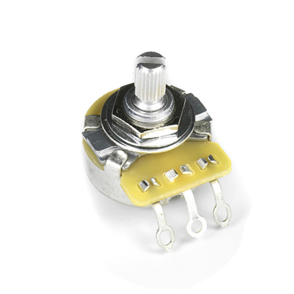 CTS® POTENTIOMÈTRE STYLE VINTAGE FILETAGE COURT AXE FENDU 6mm 250K AUDIO