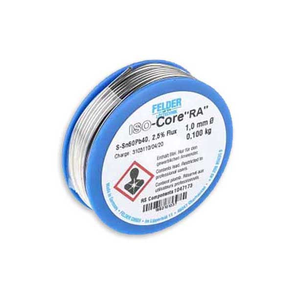 SOLDERING WIRE Ø 1mm LEAD 40%, TIN 60% MELTING 183/188°C 100G