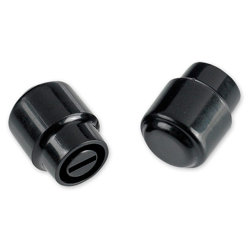 FENDER® TELECASTER® BARREL SWITCH TIPS, BLACK (2pcs)